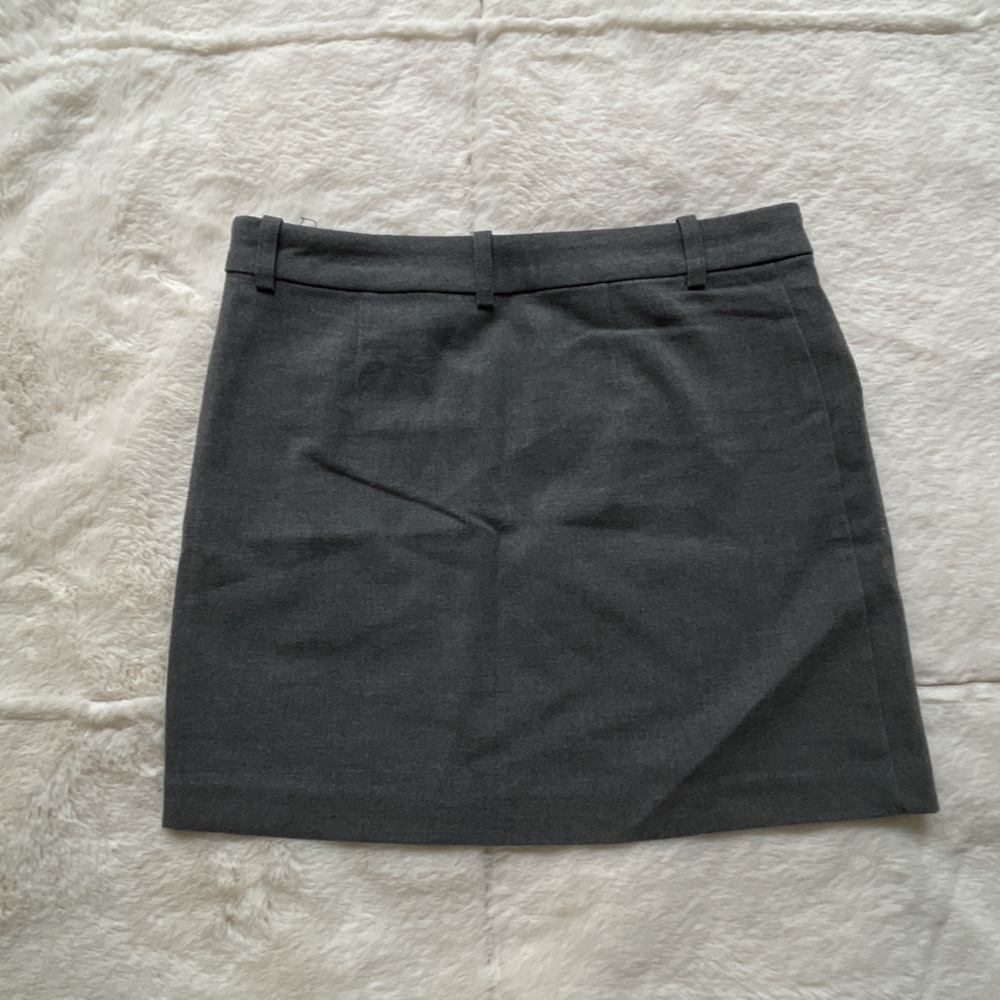 Divided Charcoal Mini Pencil Skirt (new!)